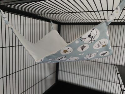 Hamac simple pour furet (40x40cm)